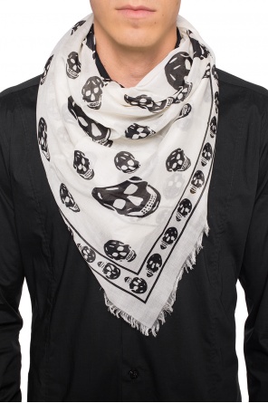 Silk and modal scarf, zdjęcie 2 Silk and modal scarf od Alexander McQueen